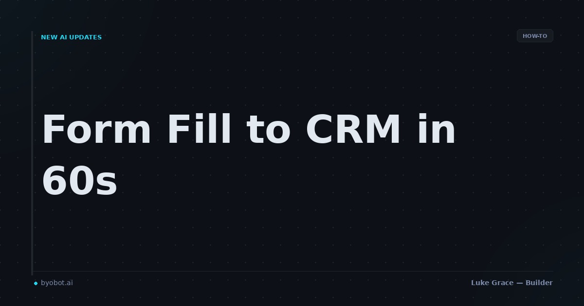Automating Lead Routing
