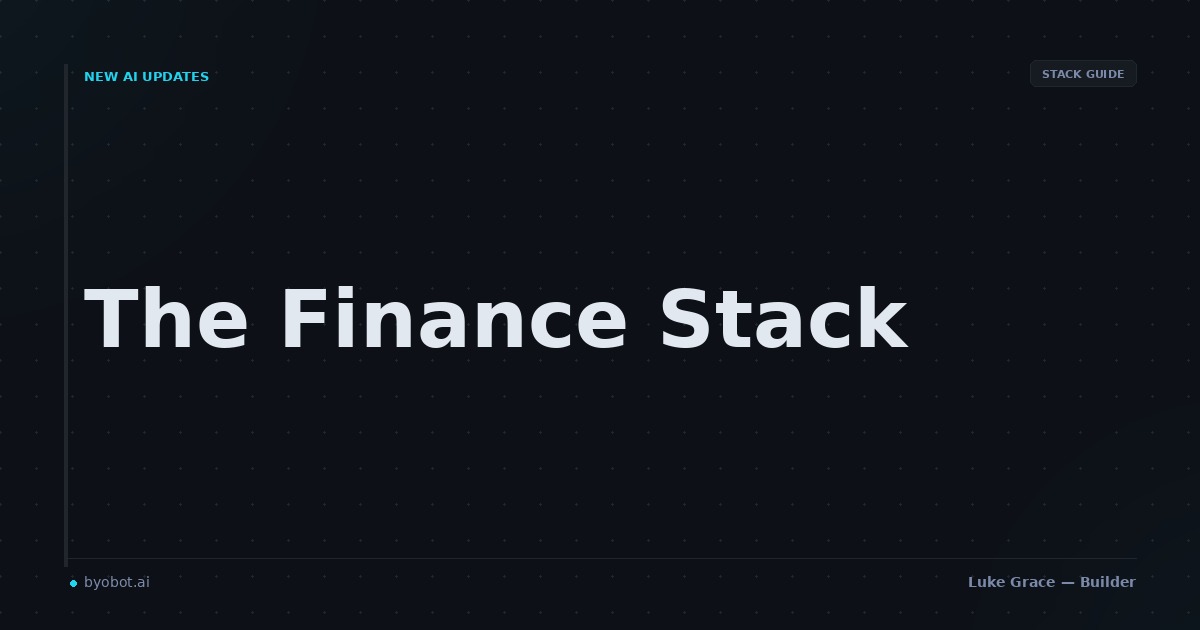 The Finance Stack